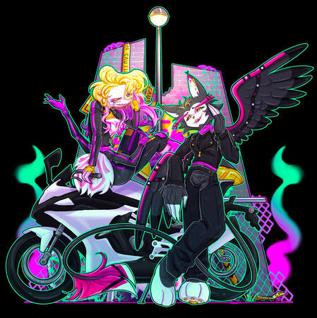 FULL, complex background, additional character = $125