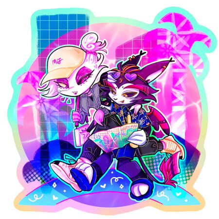 CHIBI, simple background, additional character = $50 CHIBI, simple background, additional character = $50